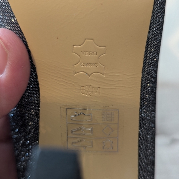 Silver and Black High Heels - Picture 7 of 9